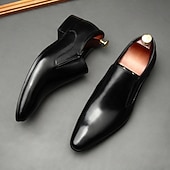 abordables Mocasines de cuero de primera calidad-Mocasines de piel para hombre con detalle de borlas: calzado elegante y cómodo para bodas, reuniones de oficina y eventos nocturnos.