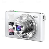 halpa Digitaalikamera-Uusi 4k fhd -digikamera 64 gigatavun muistikortilla vuodelta 2025, kompakti, pieni ja edullinen ladattava valokuvauskamera, 64 megapikselin automaattitarkennuskamera, erittäin sopiva aloitteleville