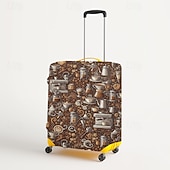 cheap Home Wear &amp; Home Slippers-Art Style Printed Luggage Cover Stretch Suitcase Protector Elastic Travel Baggage Cover