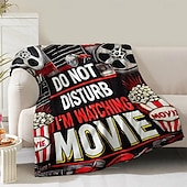 cheap Blankets &amp; Throws-Fleece Throw Blanket for Couch Gift Movie Classic Modern 3D Sofa Bed Decorative Warm Blanket Home Decor