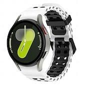 levne Pásky na hodinky Samsung-Pásek hodinek pro Samsung Galaxy Watch 7/6/5/4  40/44mm, Watch 5 Pro 45mm, Watch 6 Classic 43/47mm, Watch 4 Classic 42/46mm Silikon Výměna, nahrazení Popruh Voděodolné Nastavitelný Ženy muži