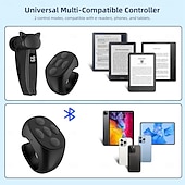 cheap Cellphone Camera Attachments-Remote Control Page Turner for Kindle Paperwhite Oasis Kobo Accessories Reading Novels &amp; eReaders Camera with Video Recording Remote Triggers Page Turner Clicker for iPad Android Tablets