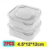 levne Kuchyňská úložiště-Lednička mražené maso box na konzervaci potravin průhledná mrazicí nádoba na maso a zeleninu s víkem chladnička mražené maso přihrádka na maso mrazák box na uchovávání čerstvého jídla