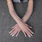 Dámské 1 pár Špičky prstů / Rukavice bez prstů Šik ven / Venkovní Rukavice - Jednobarevné Celý prst levne rukavice-Dámské 1 pár Špičky prstů / Rukavice bez prstů Šik ven / Venkovní Rukavice - Jednobarevné Celý prst