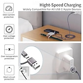 Недорогие Кабели для мобильных телефонов-Необходимый дорожный кабель USB-C 3-в-2, подходящий для зарядки Apple Watch/iPhone 17/мультизарядный кабель Lightning, портативный, предназначенный для iWatch и iPhone 16