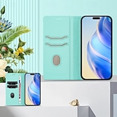 cheap iPhone Cases-Phone Case For iPhone 17 Pro Max 17 Air 17 16 15 14 Pro Max Plus 13 Pro Max Mini Wallet Case Shockproof Retro PU Leather