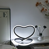 Недорогие Настольные лампы-Настольная лампа / лампа для чтения / прикроватная лампа, регулируемая, современная, в скандинавском стиле, с питанием от постоянного тока и USB, для спальни / кабинета / офиса, металлический /