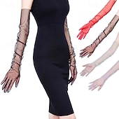 Dámské 1 pár Špičky prstů / Rukavice bez prstů Šik ven / Venkovní Rukavice - Jednobarevné Celý prst levne rukavice-Dámské 1 pár Špičky prstů / Rukavice bez prstů Šik ven / Venkovní Rukavice - Jednobarevné Celý prst