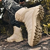 taktiska stridsstövlar för män i kamouflage med vattentätt tyg och halkfri sula, militärstil för friluftsliv, camping och överlevnadsträning billiga Kängor-taktiska stridsstövlar för män i kamouflage med vattentätt tyg och halkfri sula, militärstil för friluftsliv, camping och överlevnadsträning