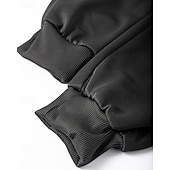 voordelige Joggingbroek-Voor heren Joggingbroeken Fleece broek Jogger Broek Winter broek Trekkoord Zak Elastische taille Effen Comfort Warm Buitensporten Dagelijks Modieus Casual Zwart Blauw Micro-elastisch