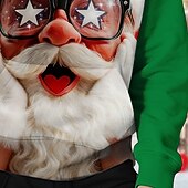 Kerstmis Voor meisjes 3D Grafisch Kerstman Trui met capuchon Lange mouw Herfst Winter Modieus Aanbiddelijk Basic Kinderen 4-12 jaar Capuchon Buiten Casual Dagelijks Normale pasvorm voordelige Kersttops voor Kinderen-Kerstmis Voor meisjes 3D Grafisch Kerstman Trui met capuchon Lange mouw Herfst Winter Modieus Aanbiddelijk Basic Kinderen 4-12 jaar Capuchon Buiten Casual Dagelijks Normale pasvorm