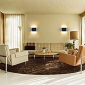 preiswerte Indoor-Wandleuchten-Innenbereich Außenbereich Modern Außenwandleuchten Innenwandleuchten Wohnzimmer Außenbereich Aluminium Wandleuchte 85-265V