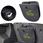 رخيصةأون منظمو السيارات-حقيبة تنظيم كابلات كهربائية - حقيبة تخزين محمولة لأسلاك توصيل الكابلات &amp;خراطيم مصنوعة من مادة البوليستر المتينة مثالية لإدارة كابلات شواحن المركبات الكهربائية