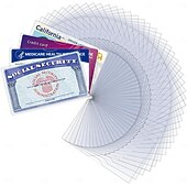 cheap Storage &amp; Organization-50 Pack Social Security Card Protector Sleeves, Ultra Clear &amp; Durable 31Mil Waterproof SSN/New Medicare/Credit Card Holder, Soft ID/Debit/Credit/Index Card Storage Sleeves