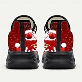 Χαμηλού Κόστους Ανδρικά Χριστουγεννιάτικα Παπούτσια-Ανδρικά αθλητικά παπούτσια με χριστουγεννιάτικο στολίδι – έντονο σχέδιο με κόκκινες και πράσινες πινελιές, ιδανικά για χριστουγεννιάτικα πάρτι και εορταστικές συγκεντρώσεις