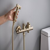 baratos Torneiras de Banheira-Bidé torneira Cromado Auto-limpeza Moderna