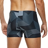 cheap Swim Trunks &amp; Board Shorts-Men's Swim Shorts Swim Trunks Swimwear Bottoms Patchwork Stretchy Breathable Bottoms Surfing Bikini Diving Summer