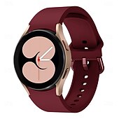 Bracelet de Montre  pour Samsung Galaxy Watch 7/6/5/4 40/44mm, Watch 6 Classic 43/47mm, Watch 4 Classic 42/46mm Silicone Remplacement Sangle Réglable Bracelet Sport Boucle Moderne Bracelet abordables Bracelets de montre Samsung-Bracelet de Montre  pour Samsung Galaxy Watch 7/6/5/4 40/44mm, Watch 6 Classic 43/47mm, Watch 4 Classic 42/46mm Silicone Remplacement Sangle Réglable Bracelet Sport Boucle Moderne Bracelet