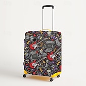 cheap Home Wear &amp; Home Slippers-Art Style Printed Luggage Cover Stretch Suitcase Protector Elastic Travel Baggage Cover