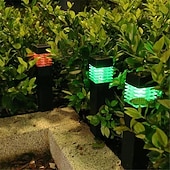 baratos Luzes e lanternas de caminho-Luz de fadas para paisagem de jardim com energia solar, luz de gramado para decoração de quintal doméstico, iluminação externa à prova d&#039;água, 1 peça