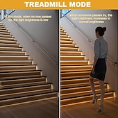 cheap Lamp Bases &amp; Connectors-32 Channel Motion Sensor LED Stair Controller Automatic Staircase Lighting Controller Short Circuit Proof Stairway Step Light Controller Adjustable Brightness for Indoor Under Stair Lighting DC12-24V