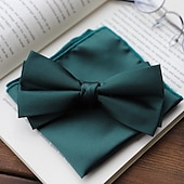 preiswerte Krawatten &amp; Fliegen für Herren-Herren Fliege Moderne zeitgenössische 2 teilig Einfarbig Hochzeitsfeier Alltagskleidung