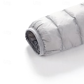 abordables Manteaux &amp; vestes-Homme Manteau d'Hiver Doudoune Veste Matelassée Avec Poches 50% duvet de canard blanc Vacances Tenue quotidienne Date Régulier Mode Occasionnel Confortable Chaleur Thermique Automne Hiver Couleur