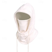 ieftine Pălării Bărbați-Bărbați Unisex Balaclava Ski Pălărie Balaclava Cagulă din fleece Pălării de iarnă Căciuli  Negru Roz Îmbujorat Poliester Cordon Lână  Casual Comfortabil În aer liber Purtare Zilnică Culoare solid