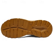 economico Sneakers Casual-Sneakers da uomo color oro metallizzato con suola spessa e finitura riflettente, scarpe da corsa alla moda con lacci per abbigliamento streetwear, da festa e casual