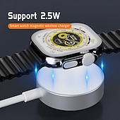 cheap Cell Phone Cables-Wireless Charging for Apple Watch iWatch Magnetic PD Fast Charging 65W 2-in-1 Type-C Cable 20V 3A