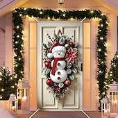 billiga Garage &amp; Dörr Banners-Jul Affischer Dörrskydd Utomhus banderoller Snögubbe Strumpbyxor söt stil 3D Fest Studentboende Tonårsrum Killar Man Cave Frat Sovrum Bakgrundsfotografering Ytterdörr Heminredning