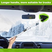 cheap Cleaning Supplies-5pcs Windshield Defrosting Tool Set with 4 Cloth Pads - Durable Car Window Cleaner, Long-Lasting Design, Includes Spray Bottle and Microfiber Cloths for Efficient Ice Removal