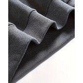 baratos Moletom &amp; Suéter-Homens Cor Sólida Moletom de lã Lounge Top Outono/Inverno Grossa Manga Longa Roupa Esportiva A Prova de Vento Quente Academia Equitação Corrida Exercite-se Ioga Preto Branco Amarelo Roupa de esporte