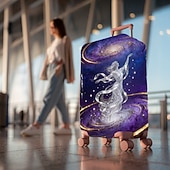 cheap Home Wear &amp; Home Slippers-Elegant Woman Print Luggage Cover Stretch Suitcase Protector for Travel