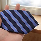 economico Cravatte e papillon da uomo-Per uomo Cravatte Classico Strisce e Quadri Serata Formale Data Festa &amp; Sera Festival