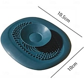 voordelige Badkamergadgets-siliconen vloerafvoer - badkamerarmatuur met haarvanger badstop gootsteenzeeffilter - voor afvoeren kranen douches - thuis &amp;tuinaccessoires