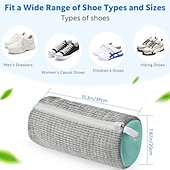 voordelige Wasgoed-2-pack schoenwaszakken voor wasmachine, schoenreinigingszakken voor alle soorten schoenen, waszak voor wasmachine en droger
