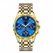 Νέο ανδρικό ρολόι χαλαζία με νυχτικό και στρας, ανθεκτικό στις γρατσουνιές και στη φθορά, ιδανικό για δώρο διακοπών και γενεθλίων Χαμηλού Κόστους Ρολόγια Quartz-Νέο ανδρικό ρολόι χαλαζία με νυχτικό και στρας, ανθεκτικό στις γρατσουνιές και στη φθορά, ιδανικό για δώρο διακοπών και γενεθλίων