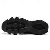 baratos Tênis de Corrida Masculinos-Tênis de corrida futuristas azuis masculinos com cabedal em malha e sola com absorção de impacto, calçados esportivos leves para esportes, academia e moda streetwear