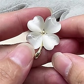 levne Špendlíky a brože-Brože Klasika Květinový motiv Módní Roztomilý Jednoduchý Brož Šperky Bílá Pro Svatební Párty Dar Zásnuby Maturitní ples Festival