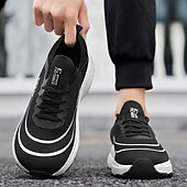 זול נעלי חג המולד לגברים-נעלי ריצה לגברים בצבע ירוק ניאון עם סוליה בעלת ביצועים גבוהים - נעליים אופנתיות ונוחות לחג המולד ולאורח חיים פעיל