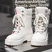 economico Stivali da lavoro-stivali da lavoro impermeabili arancioni da uomo: design robusto con supporto alto per la caviglia, ideali per lavori all'aperto e uso intensivo