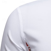 preiswerte Freizeithemden für Herren-Herren Hemd Freizeithemd Knopfhemd Schwarz Weiß Blau Grün Langarm Paisley-Muster Einfach Revers Urlaub Lässig Farbblock Bekleidung Mode Lässig