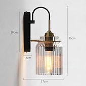 Недорогие Бра-настенный светильник в скандинавском стиле с воронкообразным узором, декоративный зеркальный светильник с подсветкой спереди