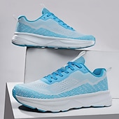 economico Sneakers Casual-scarpe da ginnastica arancioni da uomo con tomaia in mesh: calzature traspiranti e comode per sport all'aria aperta e abbigliamento casual