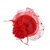 abordables Fascinadores-Fascinators Tejido Sombrero de fieltro Boda Fiesta de Té Carrera de caballos cóctel Elegante Vintage Estilo lindo Con Pluma Flor Celada Sombreros