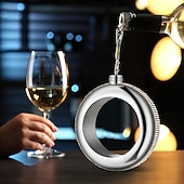 economico Attrezzatura da Campeggio-1 fiaschetta in acciaio inossidabile alla moda per donna: nasconde discretamente vino e cocktail &amp;liquori - accessorio perfetto per feste estive - un must-have per la cucina di alta qualità per Natale