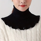 levne vytápění a chlazení-svetr s elastickým rolákem – teplý a prodyšný svetr s vysokým límcem pro každodenní nošení, dostupný v 6 barvách: černá, šedá, béžová, vínově červená, khaki a další