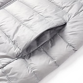 abordables Manteaux &amp; vestes-Homme Manteau d'Hiver Doudoune Veste Matelassée Avec Poches 50% duvet de canard blanc Vacances Tenue quotidienne Date Régulier Mode Occasionnel Confortable Chaleur Thermique Automne Hiver Couleur