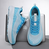 economico Sneakers Casual-scarpe da ginnastica arancioni da uomo con tomaia in mesh: calzature traspiranti e comode per sport all'aria aperta e abbigliamento casual